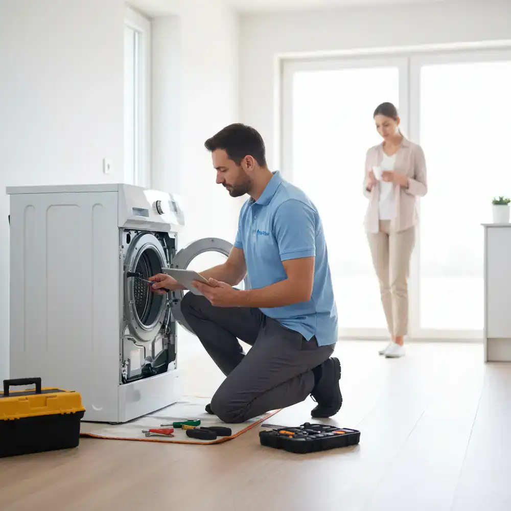 Professionele witgoed reparatie aan huis door RepairFlow monteur
